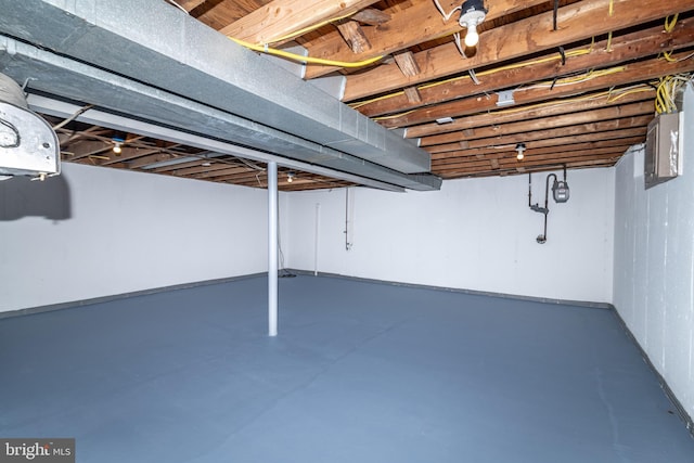 203 Shenandoah Rd, Cinnaminson, NJ 08077 - finished below grade area with gas meter