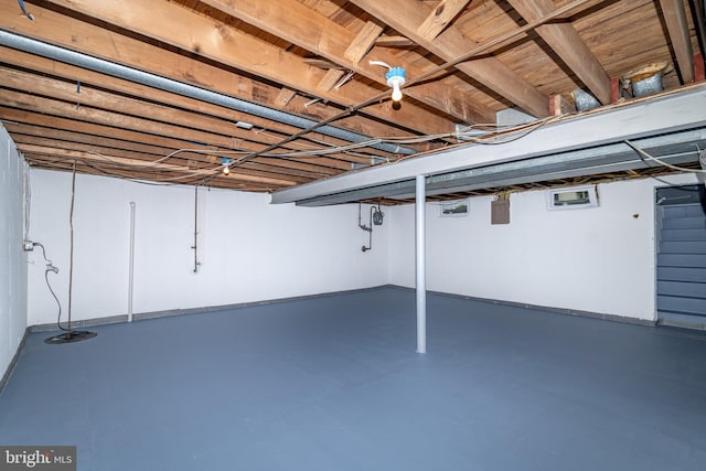 203 Shenandoah Rd, Cinnaminson, NJ 08077 - view of unfinished basement
