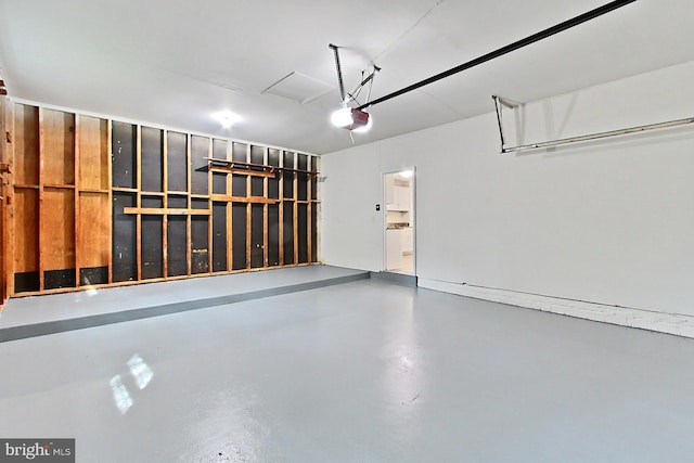 4785 Catterick Ct, Fairfax, VA 22032 - garage featuring a garage door opener