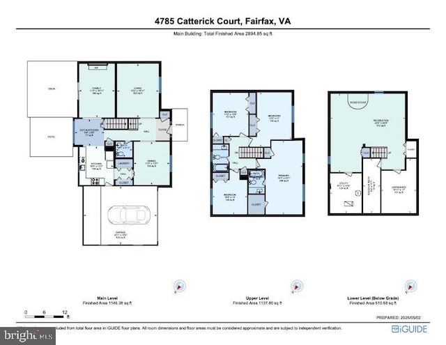 4785 Catterick Ct, Fairfax, VA 22032 - room layout