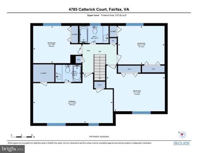 4785 Catterick Ct, Fairfax, VA 22032 - property floor plan