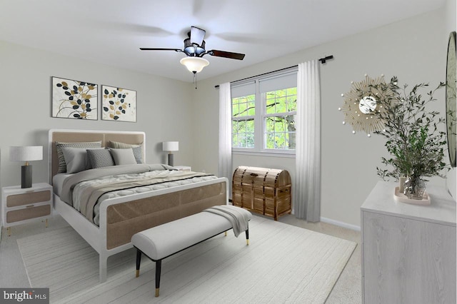 4785 Catterick Ct, Fairfax, VA 22032 - bedroom with baseboards and ceiling fan