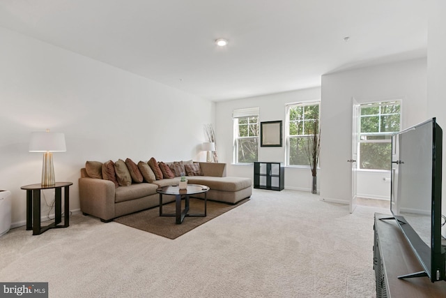 340 Shipyard Dr, Cambridge, MD 21613 - living area featuring carpet floors and baseboards