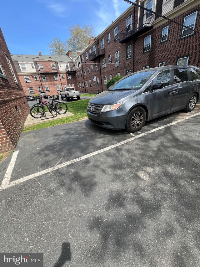 732 Melon Pl Unit D, Philadelphia, PA 19123 - view of uncovered parking lot