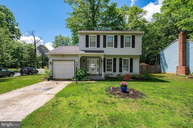 4783 Jaybird Ct, Waldorf, MD 20603 - view of front of property featuring a garage and driveway