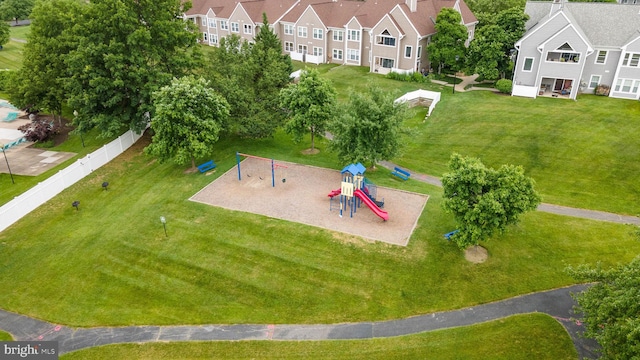 7617 Stony Creek Ln, Ellicott City, MD 21043 - drone / aerial view of a community park