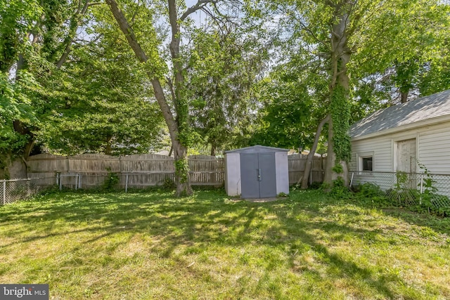 727 Willitts Ave, Audubon, NJ 08106 - view of yard with a shed and an outdoor structure