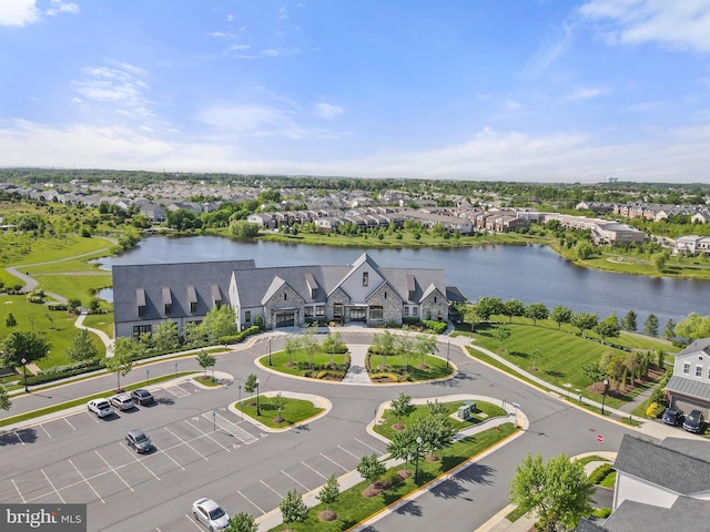 23650 Havelock Walk Ter Unit 303, Ashburn, VA 20148 - aerial perspective of suburban area featuring a nearby body of water