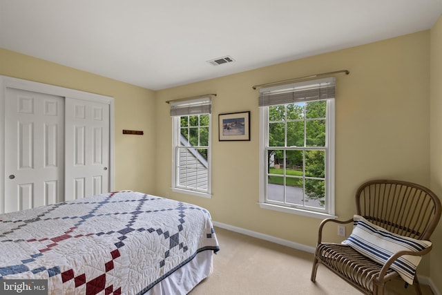 7071 Garden Walk, Columbia, MD 21044 - bedroom featuring carpet, baseboards, and a closet