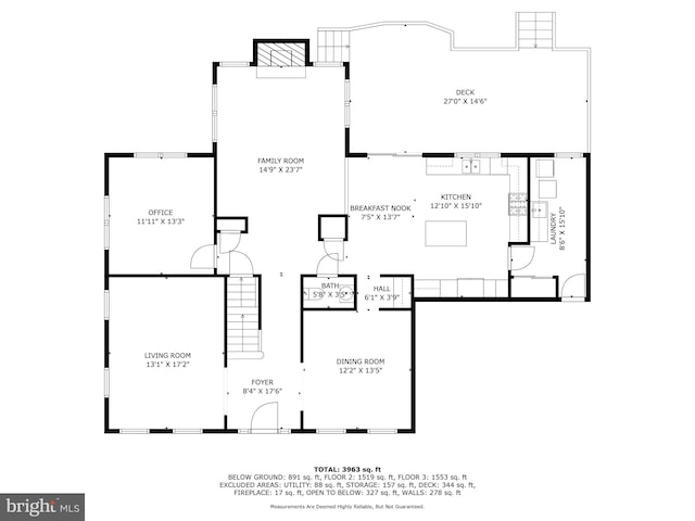7071 Garden Walk, Columbia, MD 21044 - home floor plan