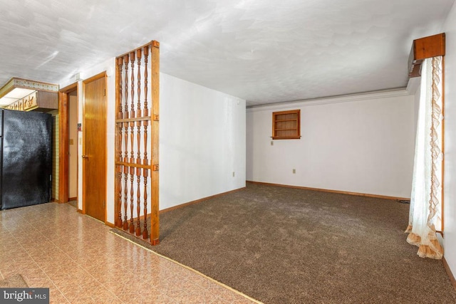449 Carlisle St, Hanover, PA 17331 - unfurnished living room featuring baseboards