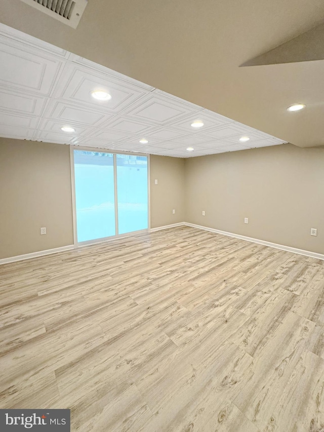 7 E Hart St, Winchester, VA 22601 - unfurnished room featuring recessed lighting, wood finished floors, and baseboards