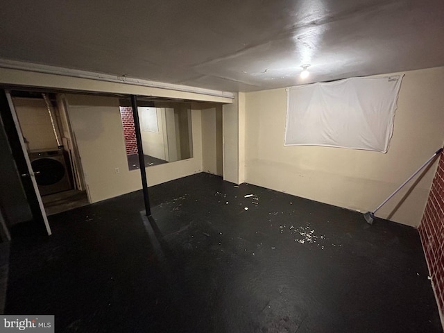 168 Garden Ave, Browns Mills, NJ 08015 - finished basement featuring washer / dryer