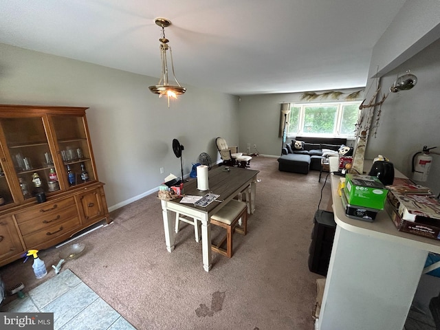 168 Garden Ave, Browns Mills, NJ 08015 - dining space featuring carpet floors