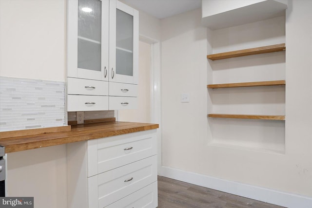 8422 Newark Rd, Newark, MD 21841 - walk in closet with dark wood finished floors