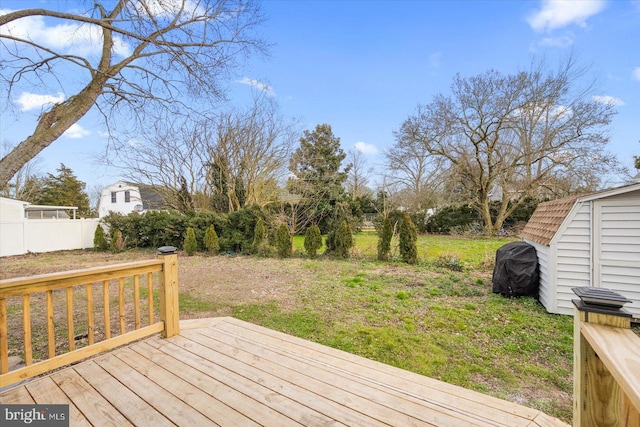 8422 Newark Rd, Newark, MD 21841 - view of wooden deck