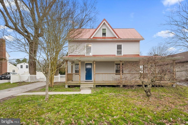 8422 Newark Rd, Newark, MD 21841 - view of front of house featuring a porch