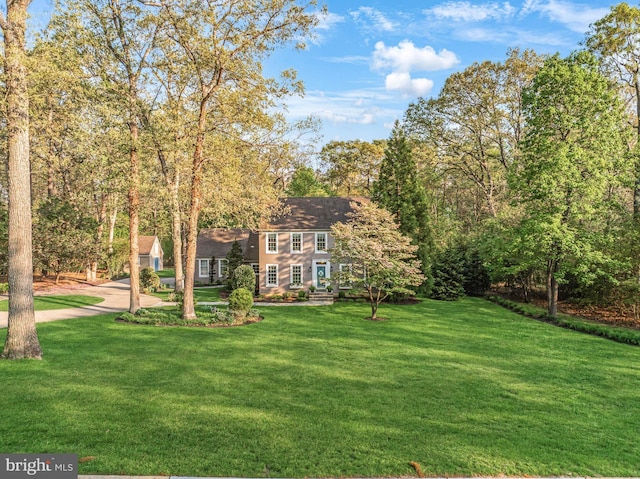3 Mills Brook Ln, Shamong, NJ 08088 - view of grassy yard with driveway