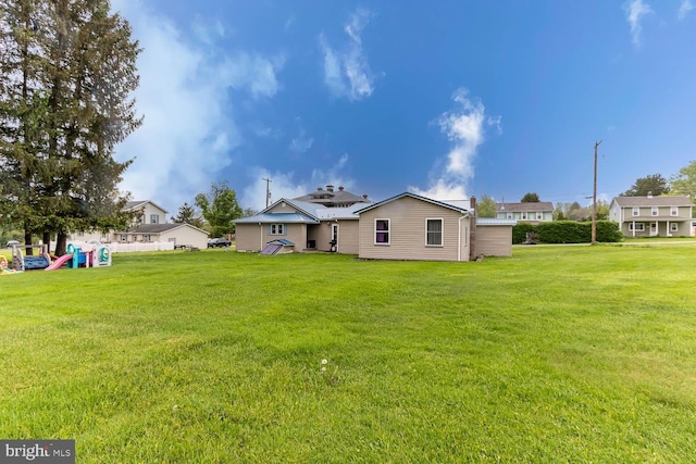 36 Spruce St, Smithmill, PA 16680 - back of property featuring a lawn