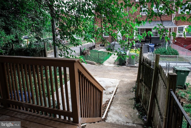 5519 Minnoka Ave, Baltimore, MD 21215 - view of deck