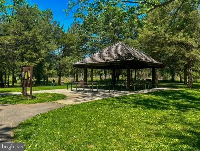 12821 Flagship Ave, Herndon, VA 20170 - view of community with a gazebo and a yard