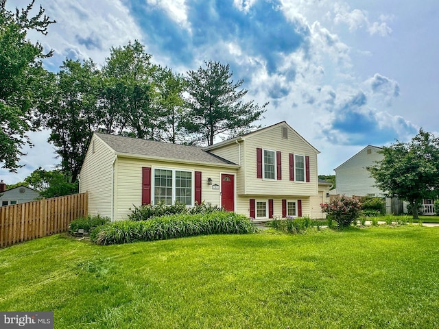 view of tri-level home