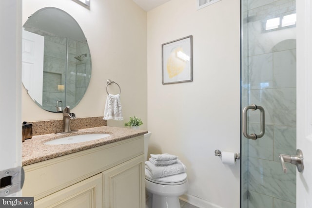 12821 Flagship Ave, Herndon, VA 20170 - full bath with toilet, vanity, and a stall shower