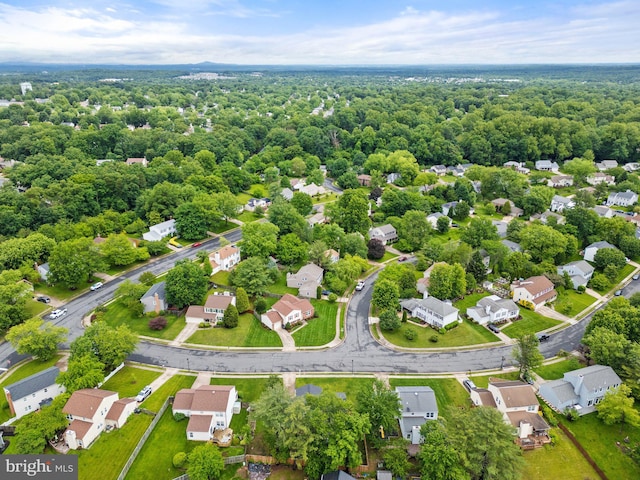 12821 Flagship Ave, Herndon, VA 20170 - aerial overview of property's location featuring nearby suburban area and a forest