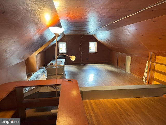615 Bryn Mawr Ave, Penn Valley, PA 19072 - bonus room featuring wood finished floors and lofted ceiling