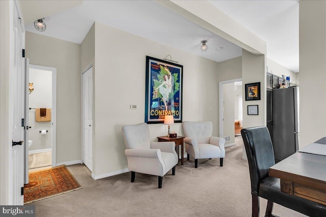 511 Abrams Ct, Bear, DE 19701 - office area featuring light colored carpet and baseboards