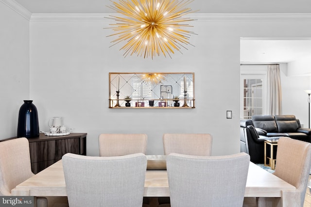 110 Commodore Ct, Philadelphia, PA 19146 - dining room with a chandelier and crown molding