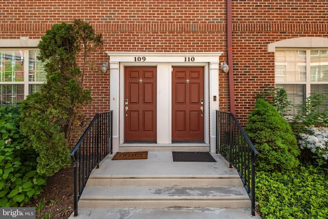 110 Commodore Ct, Philadelphia, PA 19146 - view of exterior entry featuring brick siding
