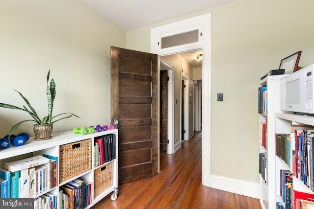 3650 Park Pl NW, Washington, DC 20010 - interior space with baseboards and hardwood / wood-style flooring