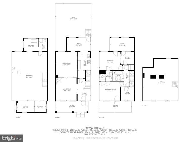 3650 Park Pl NW, Washington, DC 20010 - view of room layout