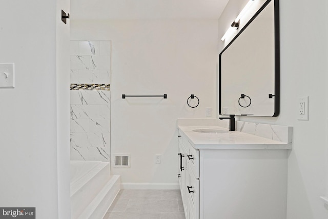 2144 Silentree Dr, Vienna, VA 22182 - bathroom featuring vanity and baseboards