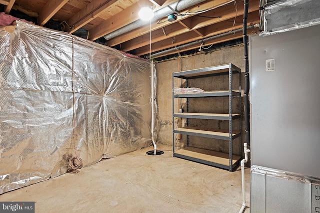 2144 Silentree Dr, Vienna, VA 22182 - view of unfinished basement