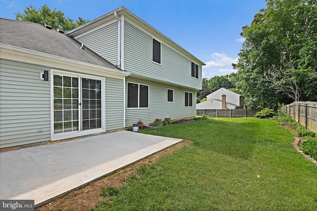 2144 Silentree Dr, Vienna, VA 22182 - view of yard featuring a patio area