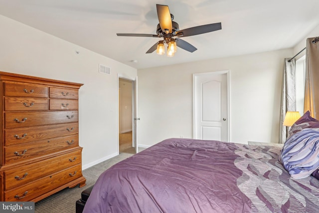 365 Pennycress Rd, Allentown, PA 18104 - bedroom with carpet, baseboards, and ceiling fan