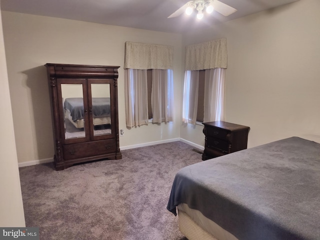114 Saint Augustine Ct, Middletown, DE 19709 - bedroom featuring carpet, baseboards, and ceiling fan