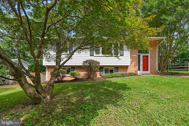16204 Cannfield Dr, Laurel, MD 20707 - tri-level home with brick siding
