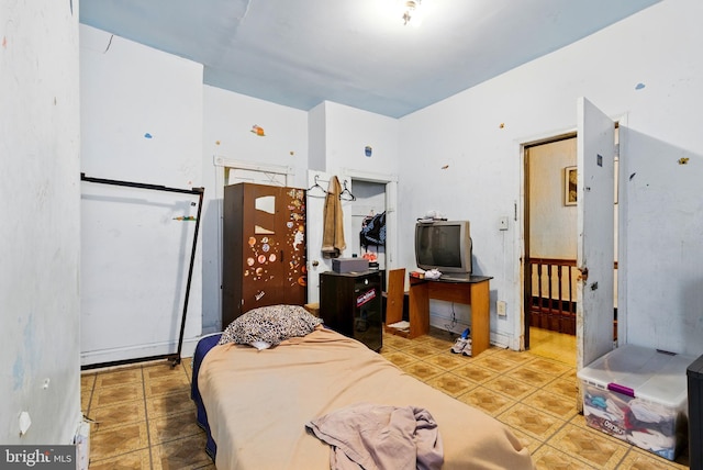 1625 6th St NW, Washington, DC 20001 - bedroom with tile patterned floors