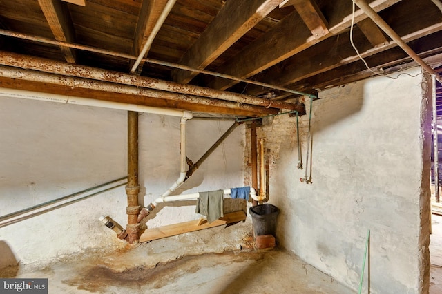 1625 6th St NW, Washington, DC 20001 - view of unfinished below grade area