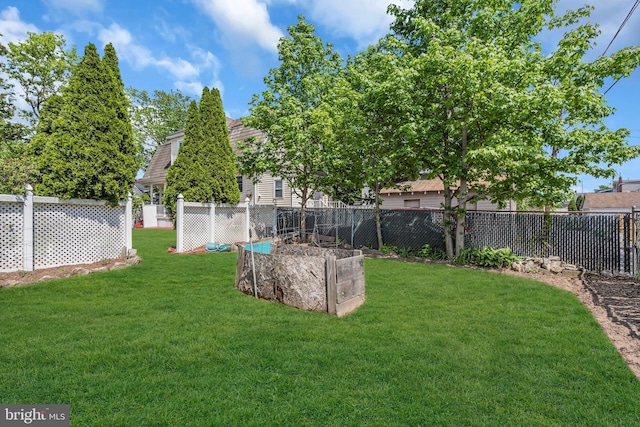 view of yard