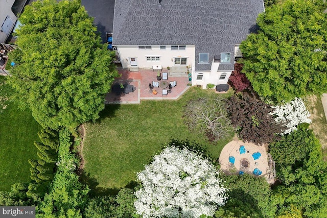view of subject property