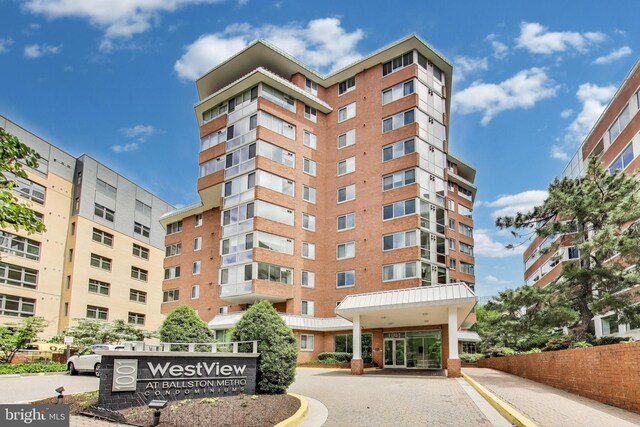1001 N Vermont St Unit 403, Arlington, VA 22201 - view of apartment building / complex with uncovered parking