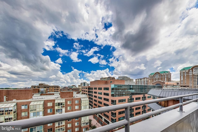 1001 N Vermont St Unit 403, Arlington, VA 22201 - balcony with a city view
