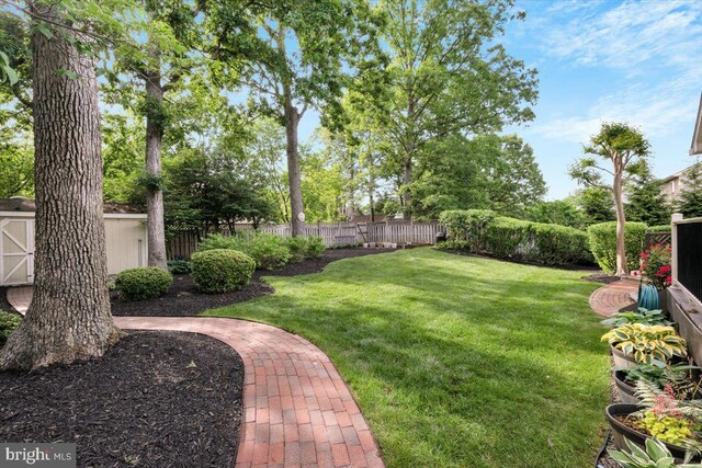 6014 Marilyn Dr, Alexandria, VA 22310 - view of yard
