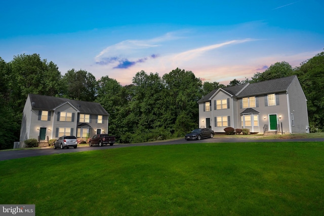 19645 Point Lookout Rd, Lexington Park, MD 20653 - colonial-style house with a front yard