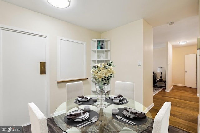4100 Cathedral Ave NW Unit 818, Washington, DC 20016 - dining space with wood finished floors and baseboards