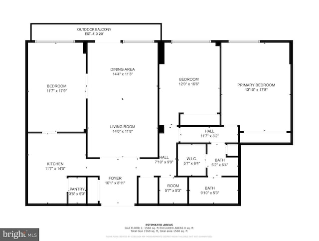 4100 Cathedral Ave NW Unit 818, Washington, DC 20016 - home floor plan